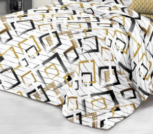 Пододеяльник Евро 200*220 см, на молнии, поплин (Эдинсон (основа))