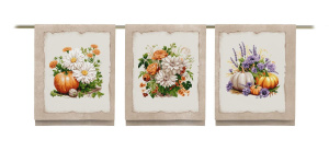 Комплект полотенец 48*60 см, 3 шт., рогожка (Винтажные открытки)