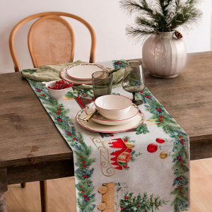 Дорожка для сервировки 50*150 см, хлопок 100% (У камина)