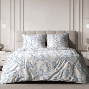 Простыня на резинке 090*200 см, перкаль, борт 25 см (Пелагея)