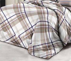 Пододеяльник Евро 200*220 см, на молнии, поплин (Мэн (основа))