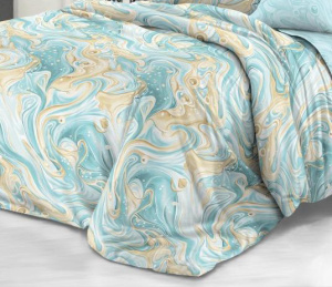 Пододеяльник Евро 200*220 см, сатин "Престиж" (Муаровый узор (основа))