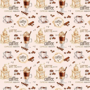 Полотенце 50*60 см вафельное (Кофе Латте, бежевый)