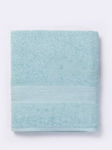 Махровое гладкокрашеное полотенце 70*140 см 460 г/м2 (Ментоловый)