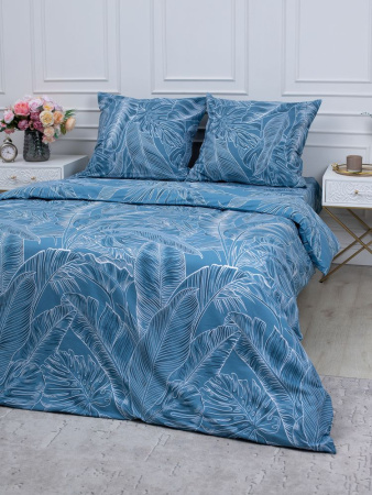 Комплект постельного белья 1,5-спальный, перкаль (Таинственный остров)
