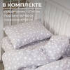 Комплект постельного белья в детскую кроватку, перкаль (Звёзды)