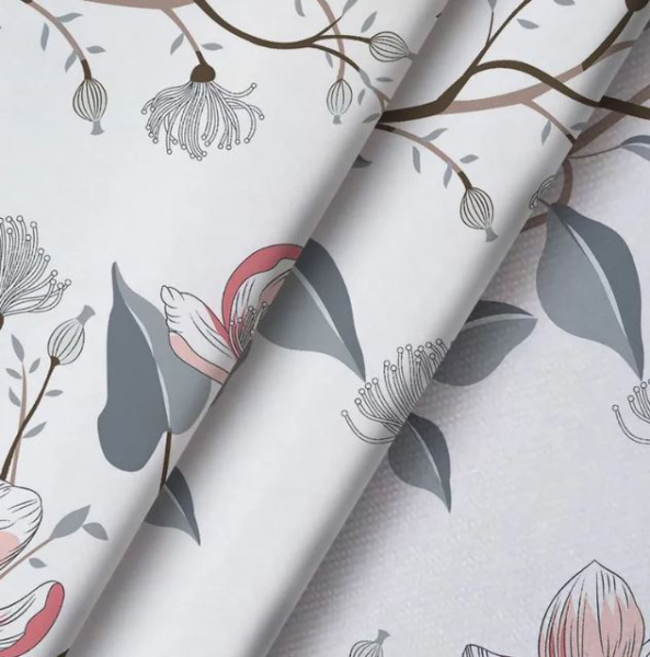 Комплект постельного белья Семейный, сатин "Престиж" (Юлия)