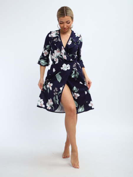 Халат женский, модель 130, трикотаж (Элегия)