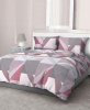 Комплект постельного белья 2-спальный с Евро простыней, перкаль (Тилен, розовый)