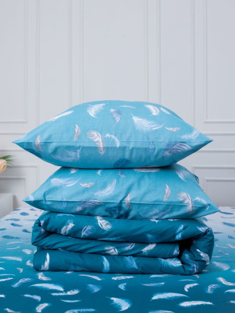 Комплект постельного белья 1,5-спальный, перкаль (Нежный сон)