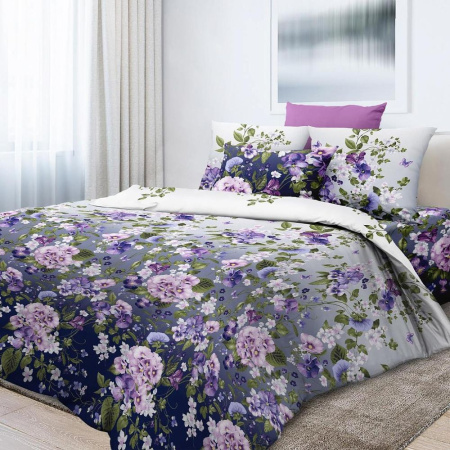 Комплект постельного белья 1,5-спальный, перкаль (Магия ночи)