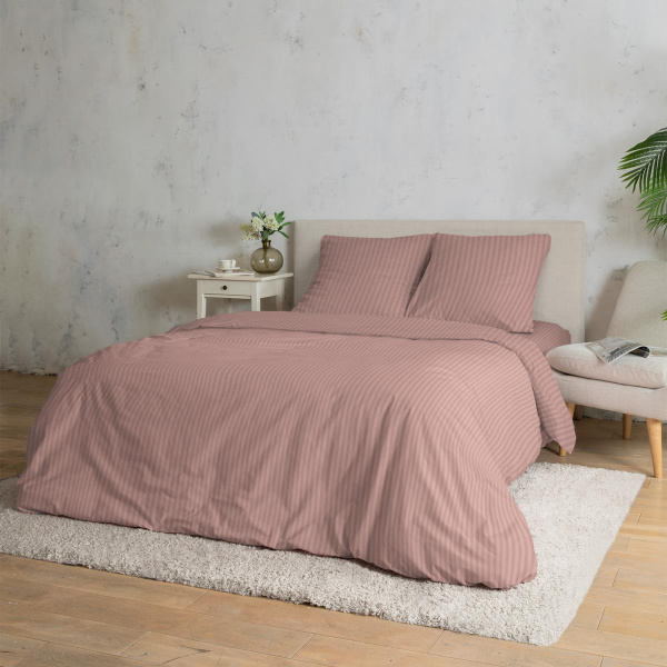 Наволочка 50*70 см, перкаль (Лунная соната, розовый)