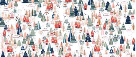 Скатерть 150*150 см, рогожка (Merri Christmas)