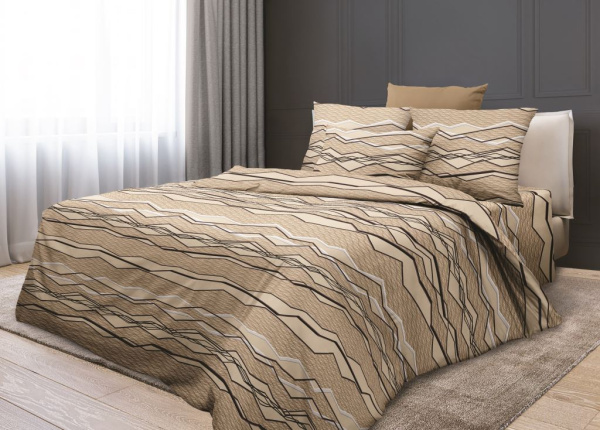 Комплект постельного белья 2-спальный, бязь  ГОСТ (Панорама)