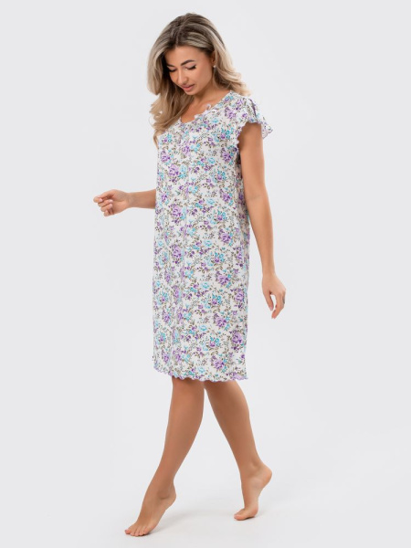 Сорочка ночная женская,мод. 426,трикотаж (Прелесть (сиреневый))