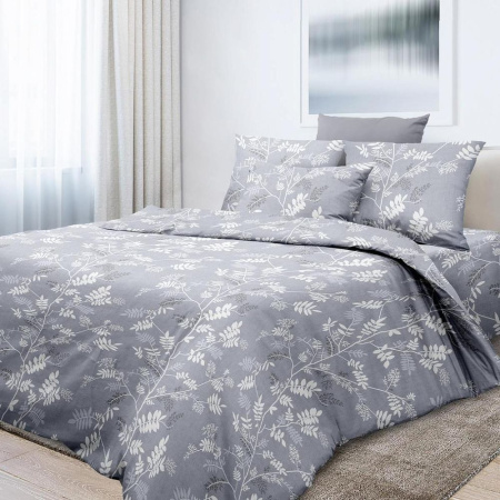 Комплект постельного белья 1,5-спальный, перкаль (Касильда)