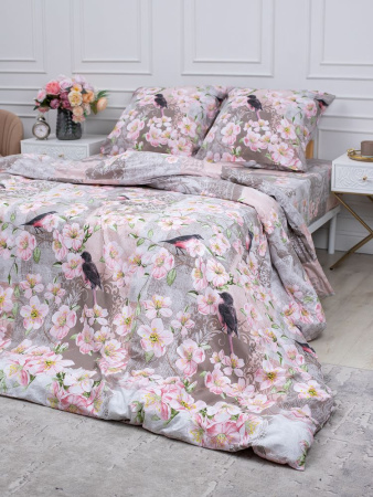 Комплект постельного белья 1,5-спальный, перкаль (Торриджани)