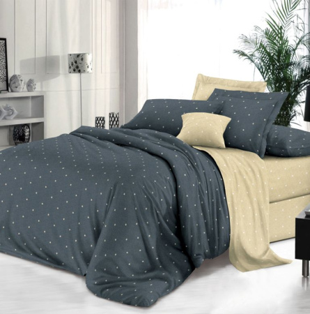 Простыня на резинке 090*200 см, поплин, борт 25 см (Мэсот (компаньон))