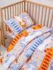 Наволочка 40*60 см, бязь "Комфорт", детская расцветка (Кот батон)