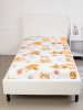 Простыня на резинке 080*160 см, перкаль, детская расцветка (Рыжие котята)