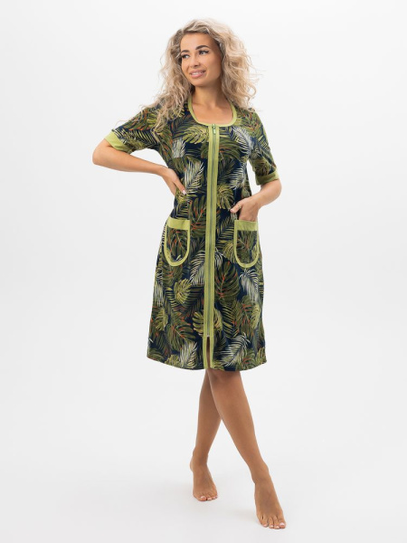 Халат женский, модель 124,трикотаж  (Релакс)