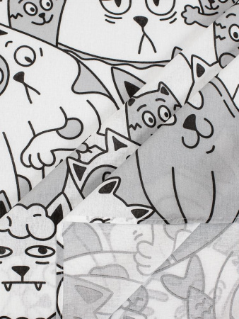 Комплект постельного белья 1,5-спальный, бязь "Комфорт" (Котовасия)