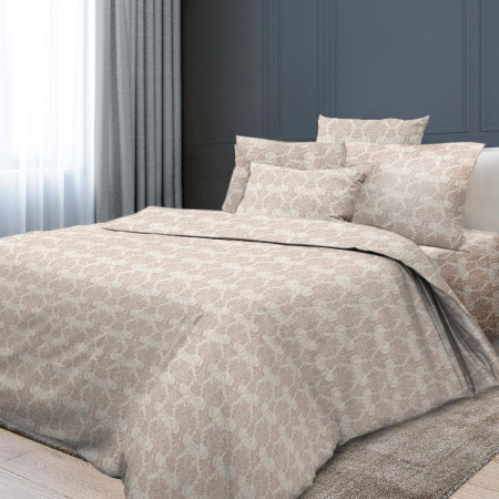 Пододеяльник 2-спальный, бязь ГОСТ (Бельведер бискотти)