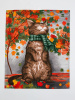 Комплект полотенец 48*60 см, 3 шт., рогожка (Котики)