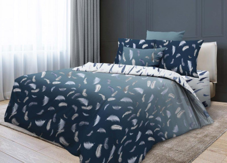 Комплект постельного белья 1,5-спальный, перкаль (Нежный сон)