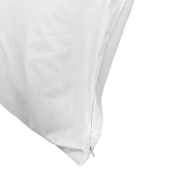 Наперник на молнии 70*70см (Белый)