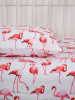 Наволочка 40*60 см, перкаль, детская расцветка (Фламинго)