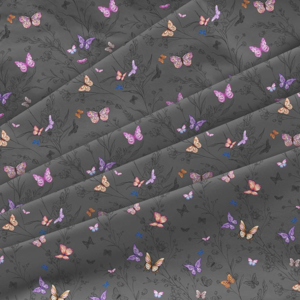 Простыня на резинке 180*200 см, перкаль, борт 25 см (Россана)