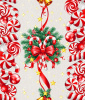 Дорожка для сервировки 50*150 см, хлопок 100% (Новогодние сладости)