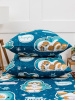 Простыня на резинке 090*190 см, бязь "Комфорт", детская расцветка (Кот Акула)