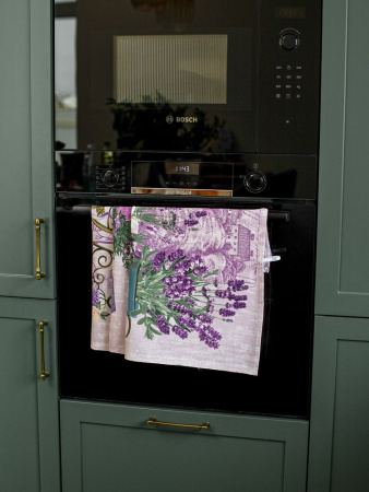 Комплект полотенец 48*60 см, 3 шт., рогожка (Лавандовый прованс)