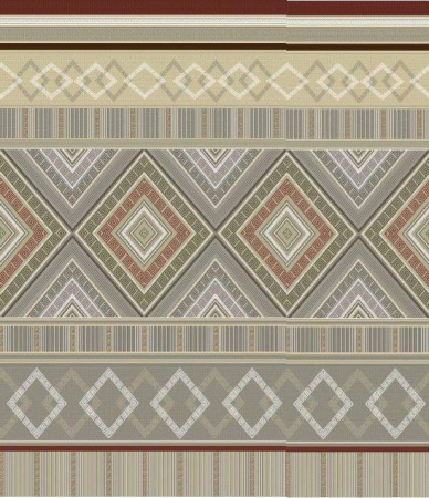 Простыня на резинке 090*200 см, бязь ГОСТ, борт 25 см (Анкара, бежевый)