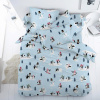 Наволочка 50*70 см, перкаль, детская расцветка (Пингвинята)
