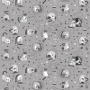Простыня 1,5-спальная, перкаль, детская расцветка (Мурлыки)