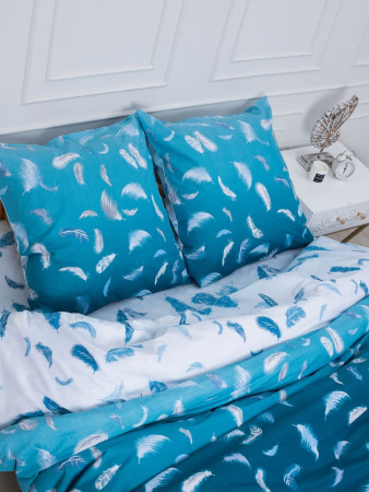 Комплект постельного белья 1,5-спальный, перкаль (Нежный сон)