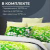 Комплект постельного белья 1,5-спальный, бязь  ГОСТ (220) (Ромашковое поле)