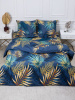 Комплект постельного белья 1,5-спальный, перкаль (Мира, синий)