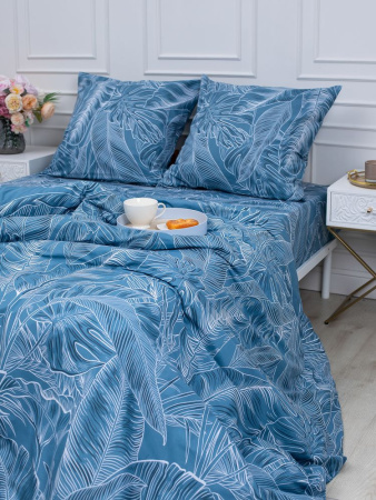Комплект постельного белья 1,5-спальный, перкаль (Таинственный остров)