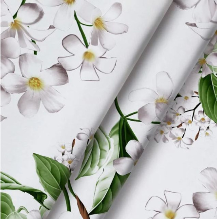 Наволочка 40*40 см, сатин "Престиж", на клапане (Сиеста основа)