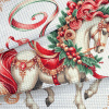 Полотенце 50*60 см вафельное (Сказочный конь)