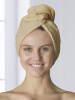 Чалма женская, 100% хлопок (Бежевый)