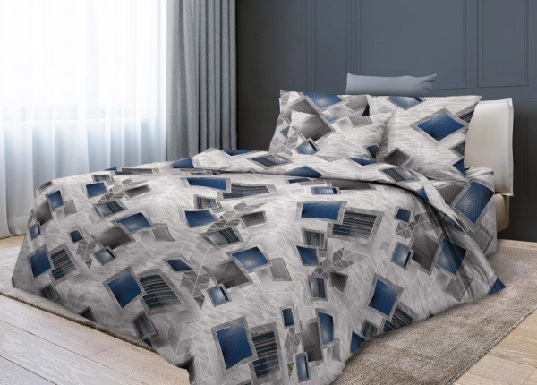 Наволочка 50*70 см, бязь ГОСТ, на клапане (Марсель)