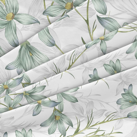 Наволочка 40*40 см, бязь  ГОСТ (Утренний цветок)