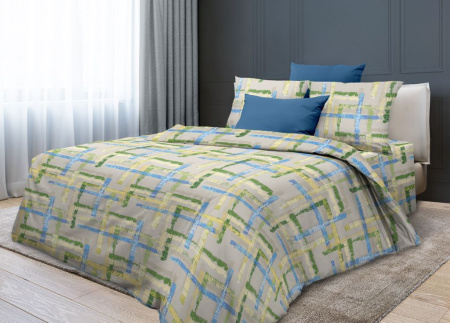 Комплект постельного белья 1,5-спальный, перкаль (Джордано)