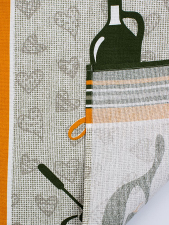 Комплект полотенец 48*60 см, 3 шт., рогожка (Готовим дома)