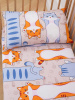 Наволочка 40*60 см, бязь "Комфорт", детская расцветка (Кот батон)